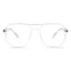 Aviator Clear Eyeglasses
