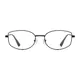 Oval Black Eyeglasses