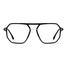 Aviator Black Eyeglasses