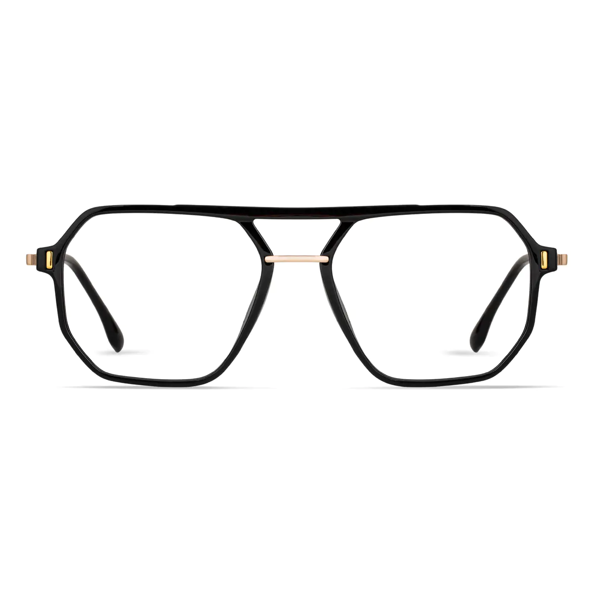 Aviator Black Eyeglasses