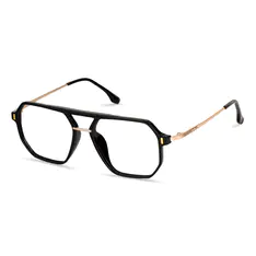 Aviator Black Eyeglasses