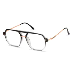 Aviator Gradient Black Eyeglasses
