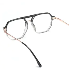 Aviator Gradient Black Eyeglasses
