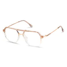 Aviator Gradient Brown Eyeglasses