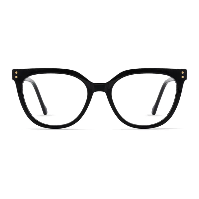 Cat-eye Black Eyeglasses