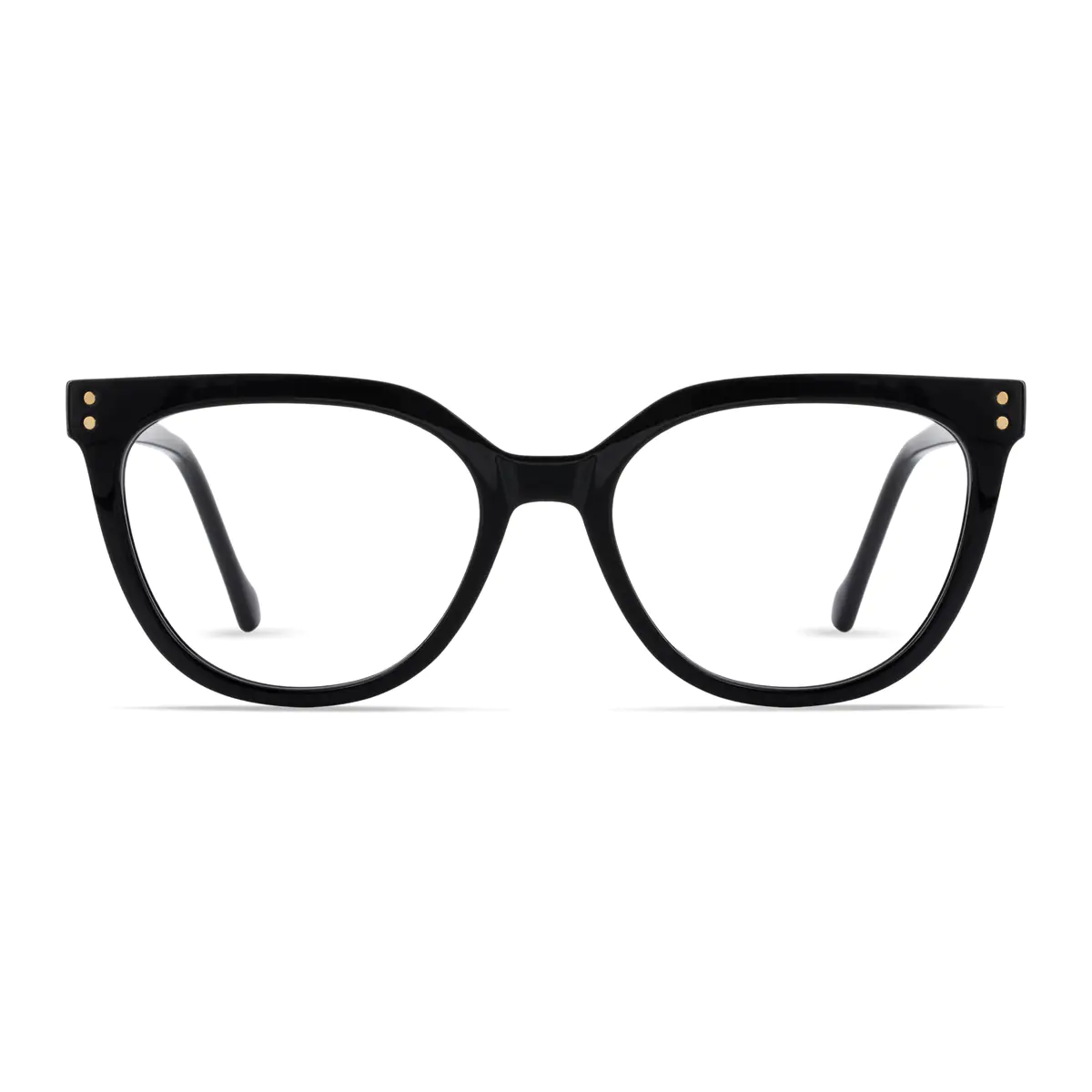 Cat-eye Black Eyeglasses