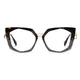 Geometric Tortoiseshell/Gold Eyeglasses