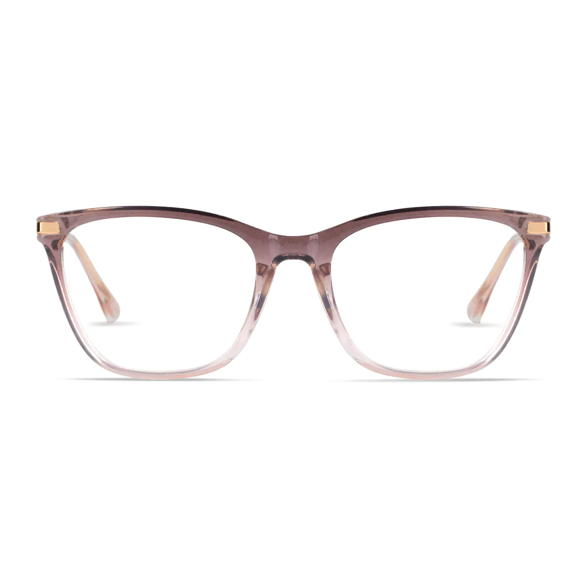 Cat-eye Gradient Purple Eyeglasses