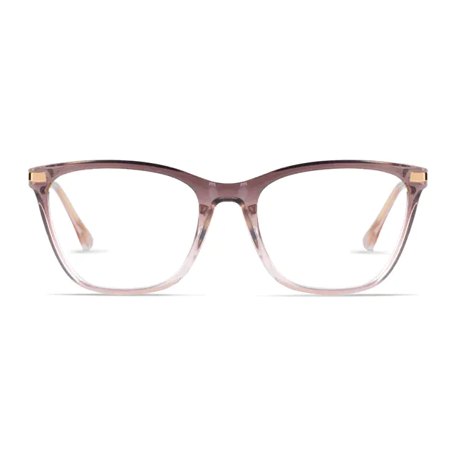 Cat-eye Gradient Purple Eyeglasses