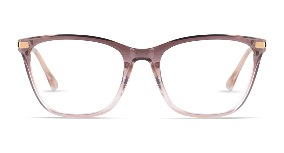 Cat-eye Gradient Purple Eyeglasses