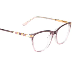 Cat-eye Gradient Purple Eyeglasses