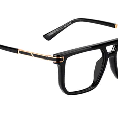 Aviator Black Eyeglasses