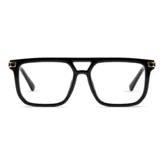 Aviator Black Eyeglasses