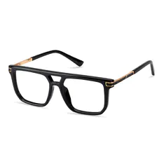 Aviator Black Eyeglasses
