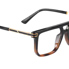 Aviator Black/Tortoiseshell Eyeglasses