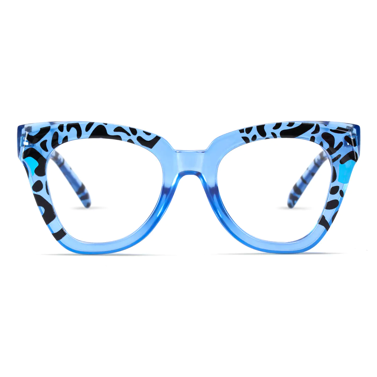Square Blue/Tortoiseshell Eyeglasses