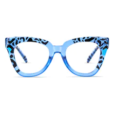 Square Blue/Tortoiseshell Eyeglasses