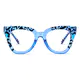 Square Blue/Tortoiseshell Eyeglasses