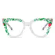 Square Green/Tortoiseshell Eyeglasses