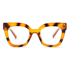 Square Tortoiseshell Eyeglasses