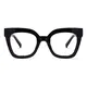 Square Black Eyeglasses