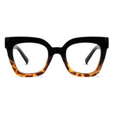 Square Black/Tortoiseshell Eyeglasses