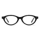 Oval Black Eyeglasses
