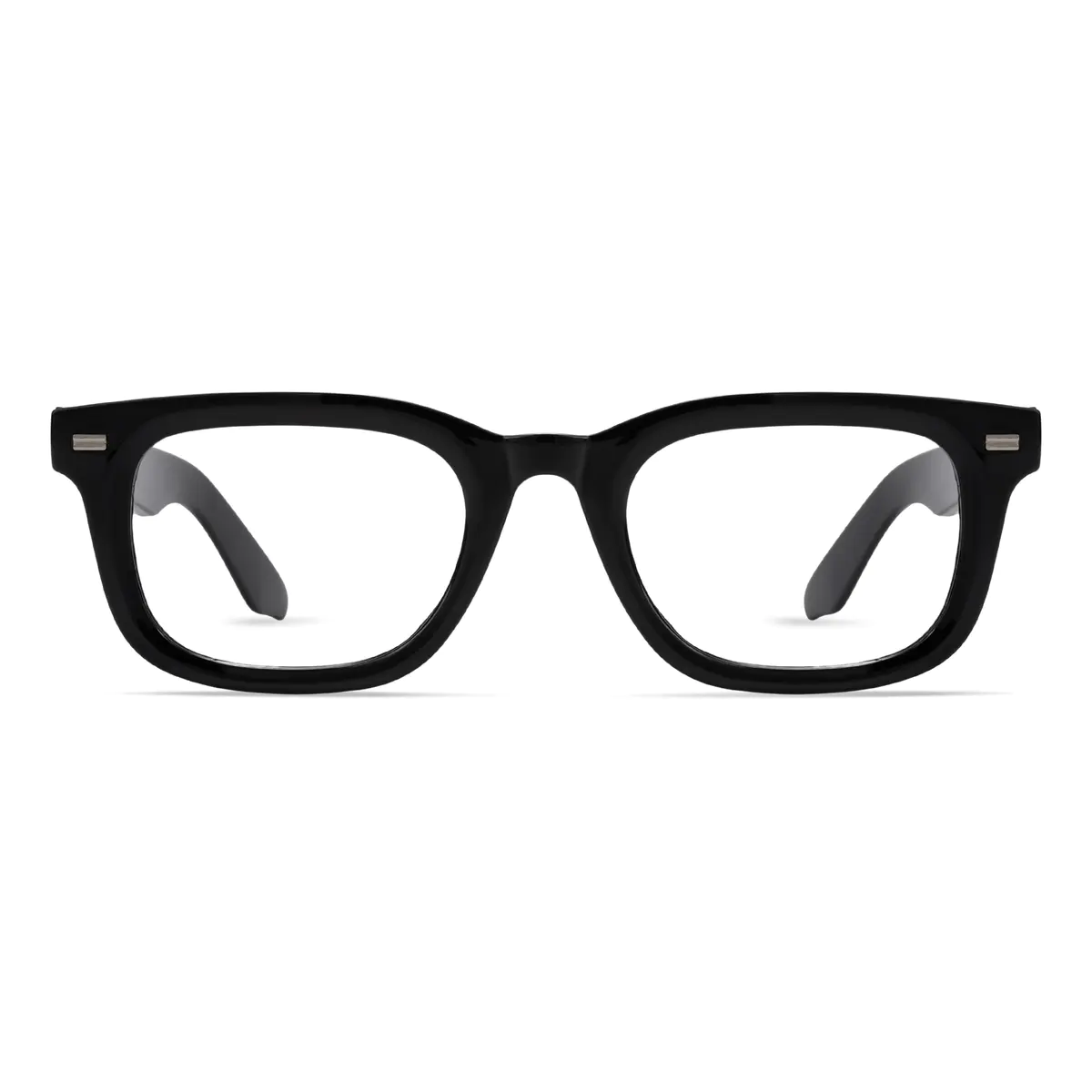 Square Black Eyeglasses