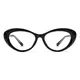 Cat-eye Black Eyeglasses