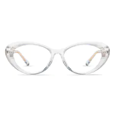 Oval Clear Eyeglasses