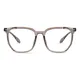 Square Transparent Taupe Eyeglasses