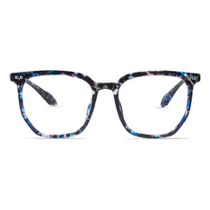 Square Blue/Tortoiseshell Eyeglasses