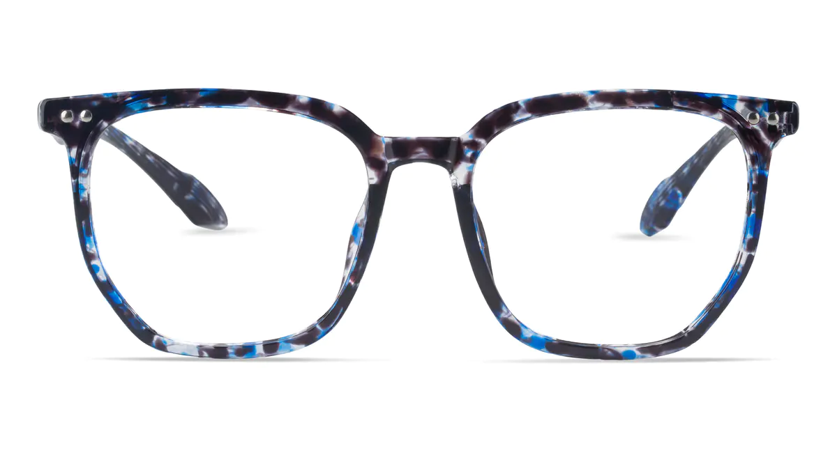 Square Blue/Tortoiseshell Eyeglasses
