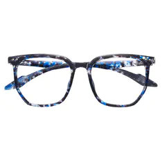 Square Blue/Tortoiseshell Eyeglasses