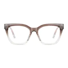 Square Gradient Gray Eyeglasses