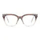 Square Gradient Gray Eyeglasses