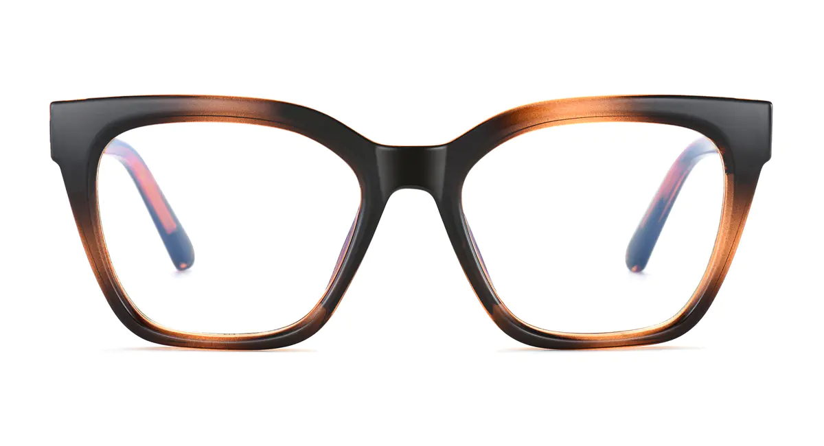 Square Tortoiseshell Eyeglasses