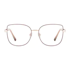 Square Brown Eyeglasses