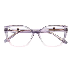 Cat-eye Gradient Purple Eyeglasses