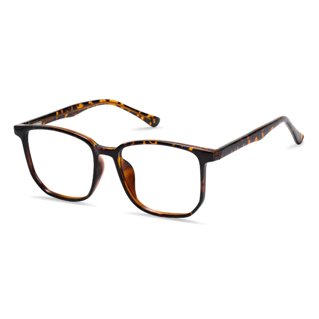 Square Tortoiseshell Eyeglasses