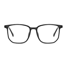 Square Black Eyeglasses