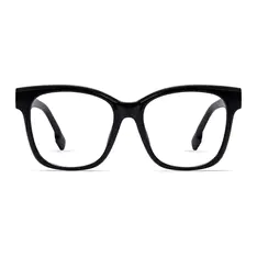 Square Black Eyeglasses