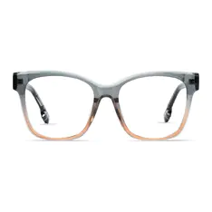Square Gradient Gray Eyeglasses