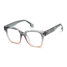 Square Gradient Gray Eyeglasses