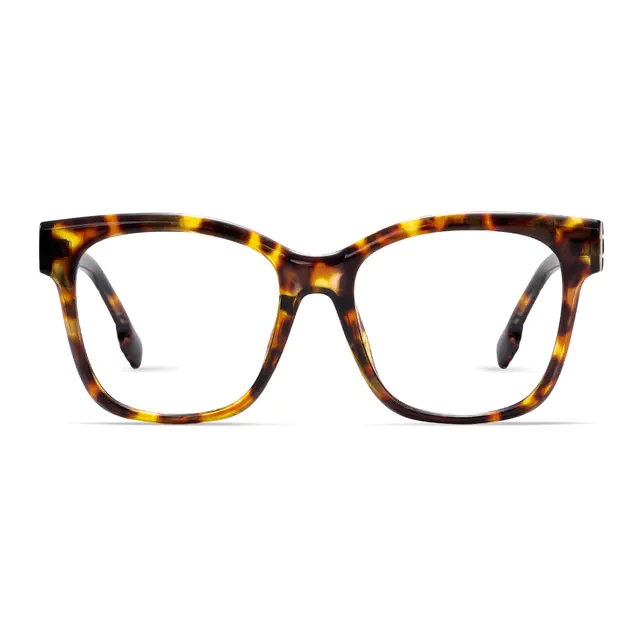 Square Tortoiseshell Eyeglasses