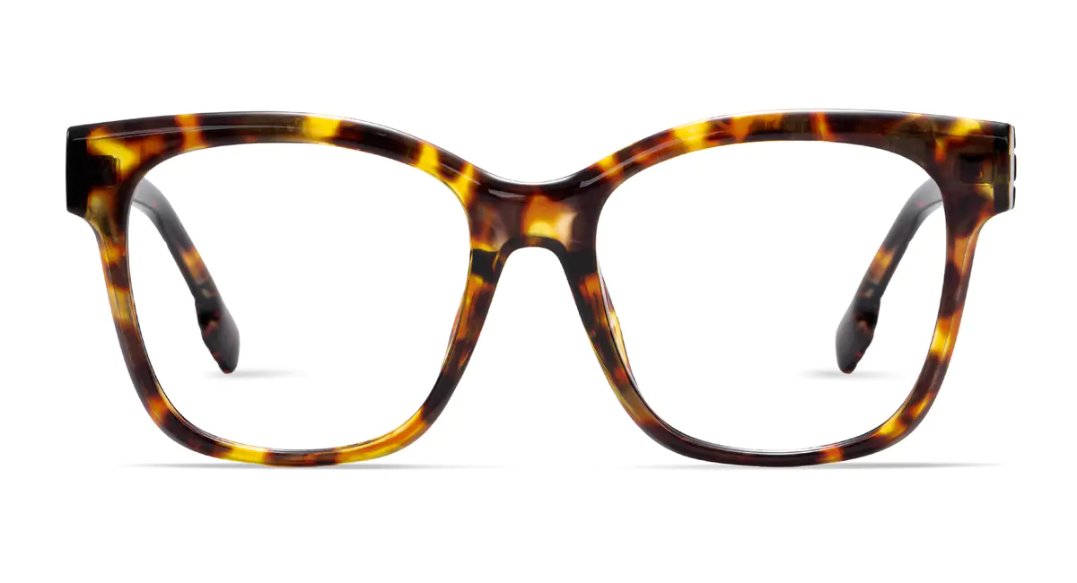 Square Tortoiseshell Eyeglasses