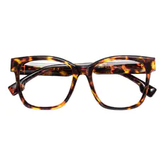 Square Tortoiseshell Eyeglasses