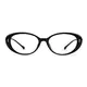 Oval Black Eyeglasses
