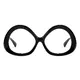 Geometric Black Eyeglasses