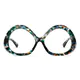 Geometric Green/Tortoiseshell Eyeglasses